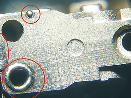 <a href='http://m.ehtx.net.cn/product/3.htm' class='text_a'>模具激光焊機(jī)</a>修復(fù)模具效果